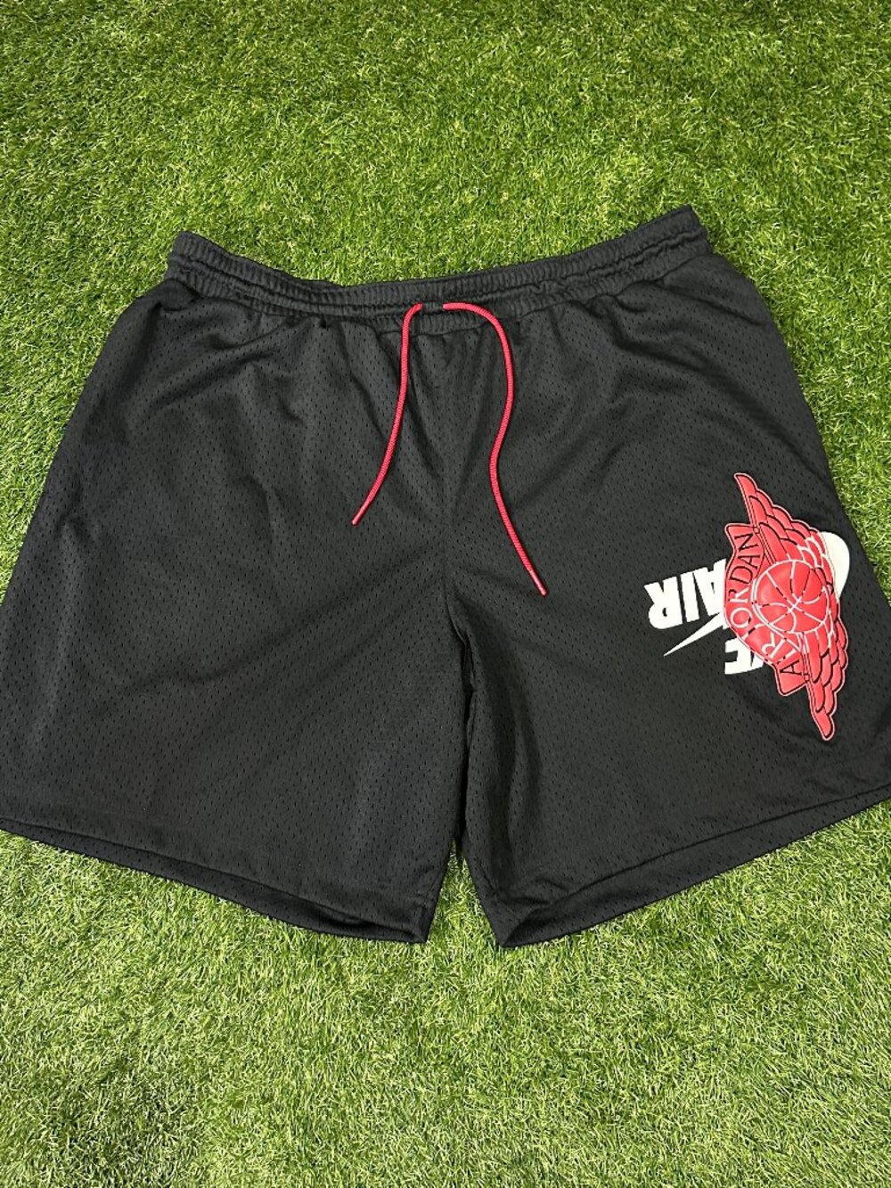 Air Jordan Wings Breathable Basketball Sports Shorts Men's Black BQ8482-010